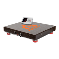 RJ-9002 Wireless Stainless Iron Weighing platform scale 150kg/300kg/600kg/1000kg