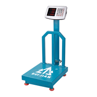 RJ-8006-5B Square guardrail Stainless Iron Price Computing Function Platform Scale LED/LCD 150/300kg 